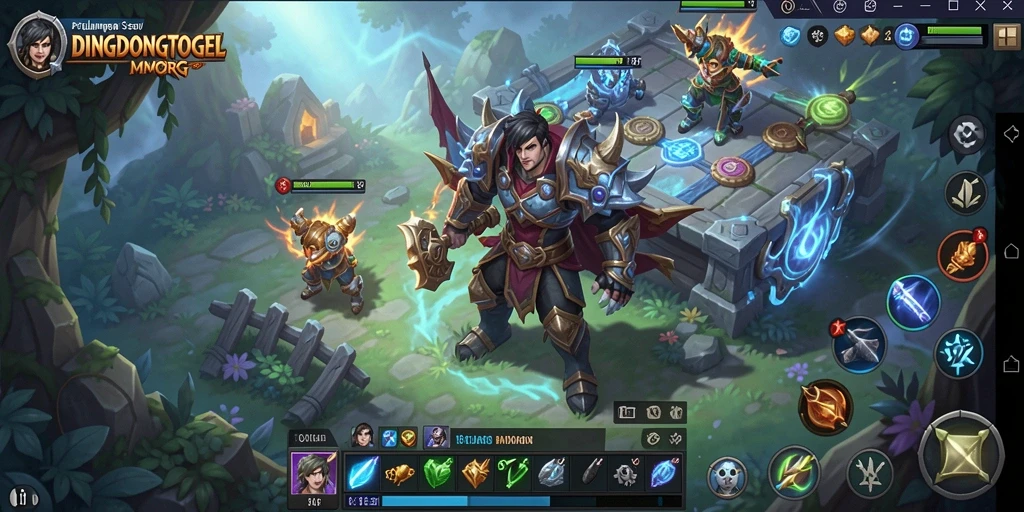 Tangkapan layar DINGDONGTOGEL yang menunjukkan aksi permainan MMORPG yang mendebarkan.