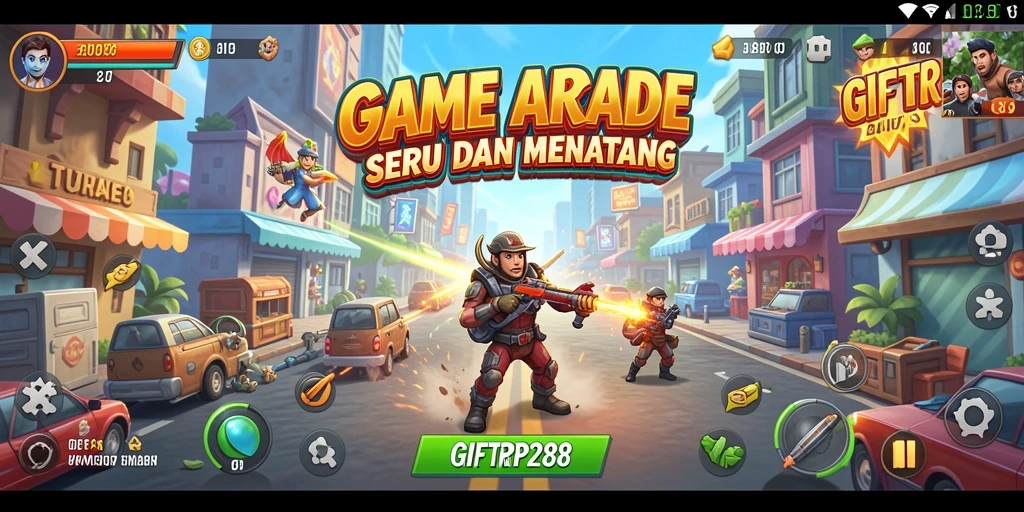 Tampilan gameplay seru dalam GIFTRP288 yang penuh tantangan.