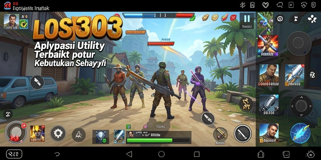 Tampilan antarmuka aplikasi LOS303 yang menarik dan fungsional.