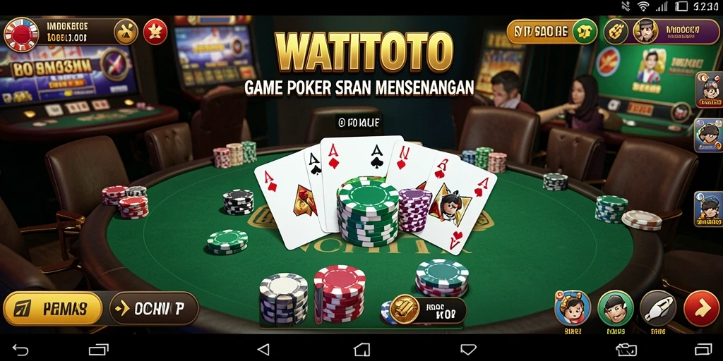 Tampilan gameplay di WATITOTO yang menarik dan seru.